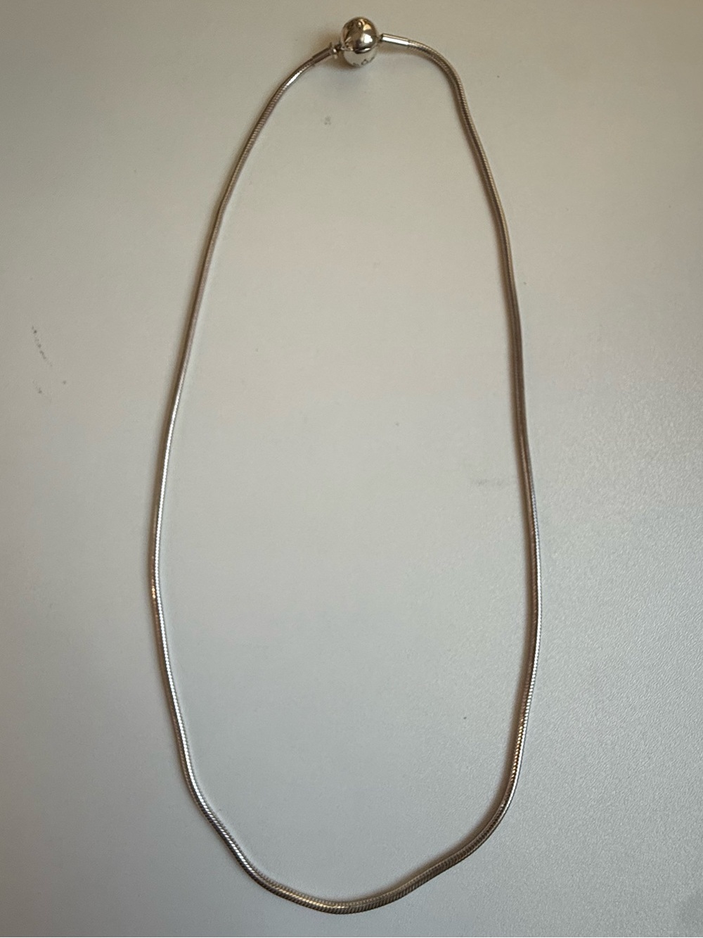 Pandora Silver Essence (retired) Necklace